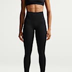 Nike Universa Women's High-Waisted 7/8 Leggings with No Front Seam
