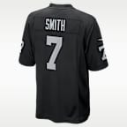 Geno Smith Las Vegas Raiders Men's Nike NFL Game Jersey