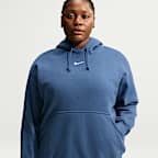 Sudadera con gorro sin cierre oversized de tejido Fleece para mujer Nike Sportswear Phoenix (talla grande)