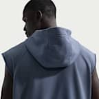 Nike N.A.C. Men's Dri-FIT Fleece Sleeveless Training Hoodie