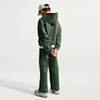 Pants holgados con dobladillo abierto para niños Nike Sportswear
