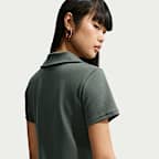 Vestido tipo polo slim para mujer Nike Sportswear Chill Knit