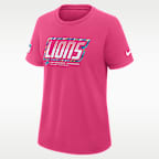 Detroit Lions Crucial Catch Women's Nike Dri-FIT NFL T-Shirt