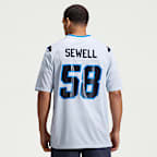 Penei Sewell Detroit Lions Rivalries Collection Men's Nike NFL Game Jersey