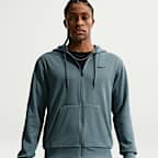 Sudadera con gorro de tejido Fleece Dri-FIT UV de cierre completo para hombre Nike Hyverse