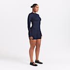 NikeSKIMS Shine Women's Long-Sleeve Crew-Neck Top