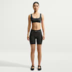 Brassière à encolure dégagée NikeSKIMS Ribbed Seamless pour femme