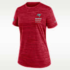 Tampa Bay Buccaneers Sideline Velocity Women's Nike Dri-FIT NFL T-Shirt