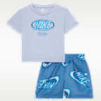Nike Sportswear Club Baby 2-Piece Floatie T-Shirt and Shorts Set