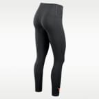 Texas Zenvy Women's Nike Dri-FIT College High Rise 7/8 Leggings