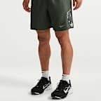 Nike Miler Men's Dri-FIT 18cm (approx.) Brief-Lined Running Shorts