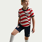 Shorts de fútbol Nike Dri-FIT Replica de la selección de fútbol masculino de Estados Unidos local 2026 Stadium para niños talla grande