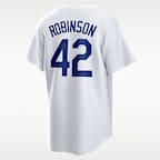 MLB Los Angeles Dodgers (Jackie Robinson) Men's Cooperstown Baseball Jersey