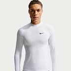 Playera rashguard de manga larga Dri-FIT UV para hombre Nike Swim Whitewater Essential