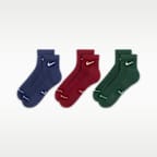 Nike Everyday Elevated Ankle Socks (3 Pairs)