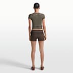 NikeSKIMS Ribbed Seamless Women's Short-Sleeve Top