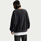 Nike Studio Fleece Medium Weight Women's Oversized Crew-Neck Sweatshirt