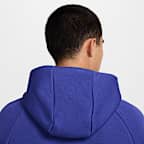 Chamarra Windrunner de tejido Fleece de cierre completo para hombre Nike Tech