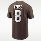 Jared Verse Cleveland Browns Men's Nike NFL T-Shirt