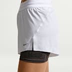 Nike Swift Women's Dri-FIT Mid-Rise 2-in-1 Running Shorts