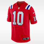Drake Maye New England Patriots Men's Nike NFL Game Jersey
