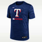 Texas Rangers Authentic Collection Velocity Men's Nike Dri-FIT MLB T-Shirt