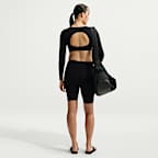 Nike Zenvy Women's Light-Support Padded Long-Sleeve Sports Bra