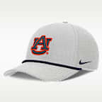 Gorra universitaria Nike ajustable para hombre Auburn Sideline Rope Rise
