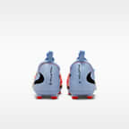 Tacos de fútbol para terrenos múltiples para niños grandes Nike Jr. Phantom 6 Low Academy