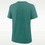 Playera Nike de la MLB para mujer Boston Red Sox City Connect