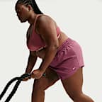 Shorts Dri-FIT de tiro medio de 8 cm con forro de ropa interior para mujer Nike One