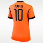 Memphis Depay Netherlands National Team 2026 Stadium Home Women's Nike Dri-FIT Soccer Jersey