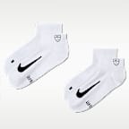 Nike Multiplier Low Golf Quarter Socks (2 Pairs)