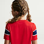 Norway 2026 Stadium Home Big Kids' Nike Dri-FIT Soccer Replica Jersey