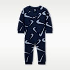 ナイキ ベビー ブークレ ジャカード カバーオール