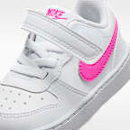 Nike Court Borough 低筒 Recraft 嬰幼兒鞋款