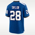 Jonathan Taylor Indianapolis Colts Men's Nike NFL Game Football Jersey
