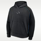 Sudadera con gorro sin cierre Nike de la NFL para hombre Detroit Lions Rivalries Collection Air