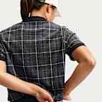 Polo de golf de tartán Dri-FIT para mujer Nike Fairway Fresh