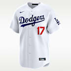 Jersey Nike Dri-FIT ADV de la MLB Limited para hombre Shohei Ohtani Los Angeles Dodgers