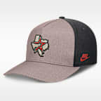 Houston Astros Cooperstown Rise Men's Nike MLB A-Frame Adjustable Hat