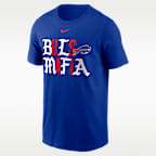 Playera Nike de la NFL para hombre Buffalo Bills Mafia Wordmark Club