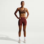 Brassière de sport rembourrée à maintien normal Nike Swoosh pour Femme