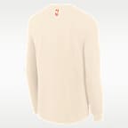 Playera de manga larga para niños talla grande New York Knicks Essential City Edition