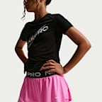 Nike Pro Older Kids' (Girls') Dri-FIT 2-in-1 Shorts
