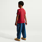 Playera de béisbol para niños talla grande Nike
