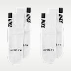 Nike Multiplier Running Ankle Socks (2 Pairs)