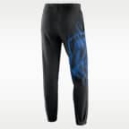 Pants de básquetbol de tejido Fleece para hombre Oklahoma City Thunder Nike Standard Issue