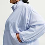 Chamarra ligera de ripstop oversized para mujer (talla grande) Nike Sportswear 