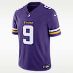Jersey Nike Dri-FIT de la NFL Limited para hombre J. J. McCarthy Minnesota Vikings
